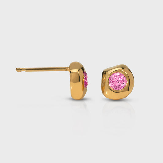 Birthstone Stud Earrings