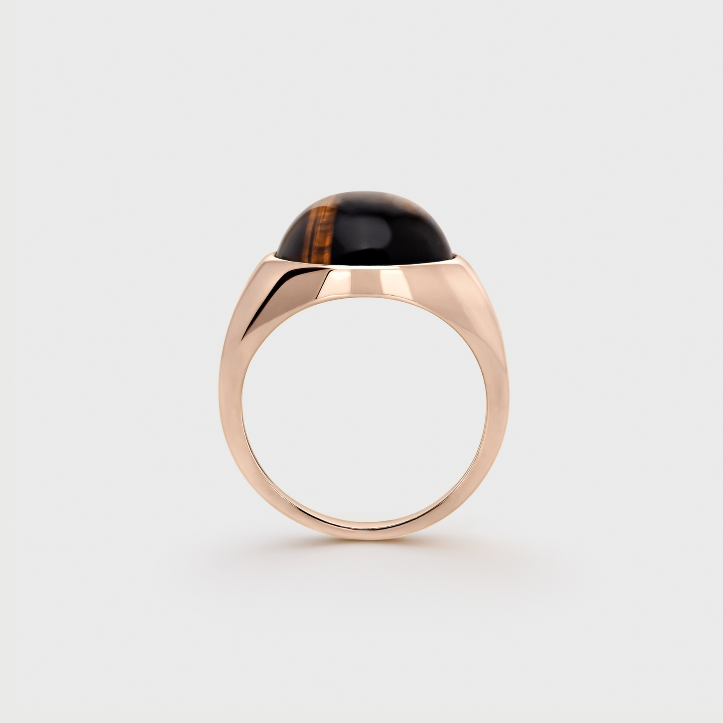 Modern Tiger Signet Ring
