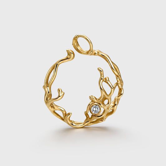 Signature Coral Diamond Necklace