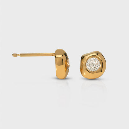 Birthstone Stud Earrings