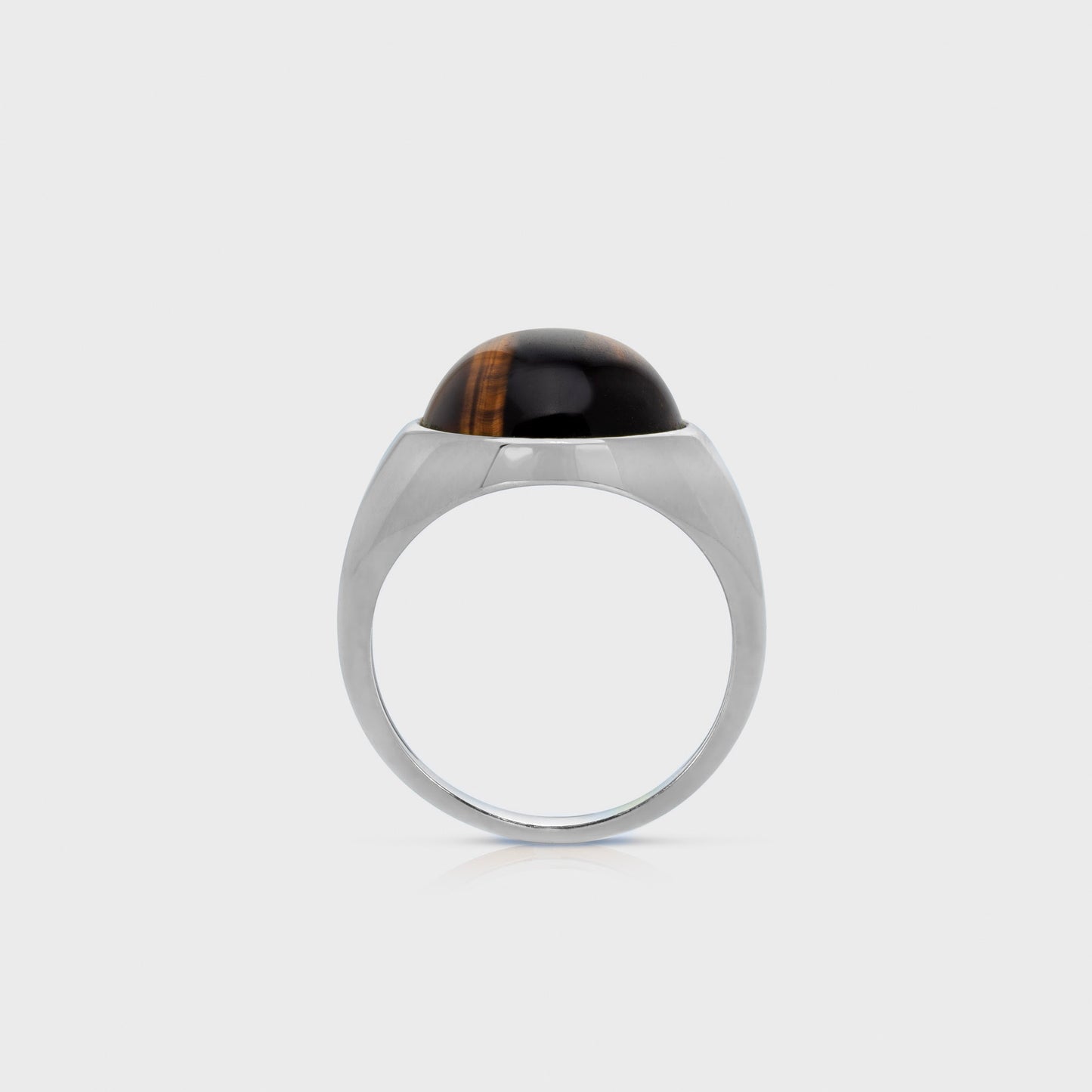 Modern Tiger Signet Ring