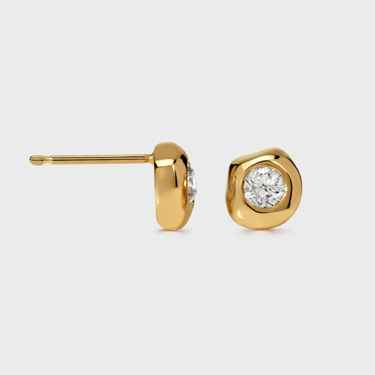 Birthstone Stud Earrings
